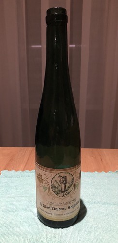 Vine bottle from - , 1938(empty)