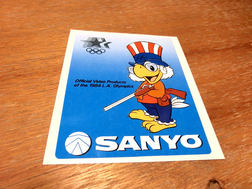 Aufkleber sticker sanyo - /,