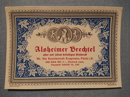Altes etikett label - etikett,