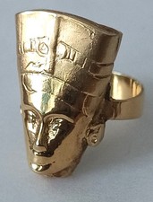 Ring Silber gold-farben Nofretete Ägypten