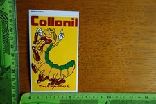 Alter Aufkleber Kleidung Schuhe COLLONIL europolish