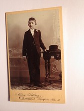 Walter Keil als Junge bei