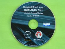 CD NAVIGATION OPEL NCDC NCDR ALPEN 2011 ZAFIRA ASTRA CORSA VECTRA MERIVA SIGNUM