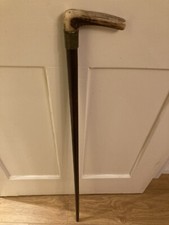 Geweihhorn Griff Asche