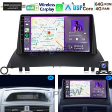 8Kern 4+64GB Android Carplay Für Renault Megane 3 2008-2014 Autoradio GPS DAB+