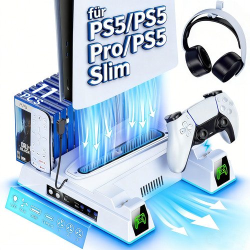 Ps5 controller ladestation - ps5,