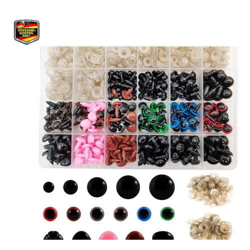 Sicherheitsaugen nasen set - sicherheitsaugen,
