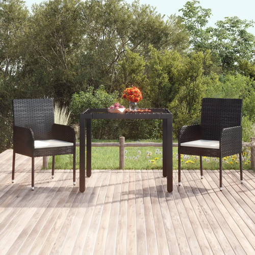 Gartentisch aus poly rattan - gartentisch,