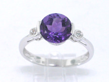 Amethyst Ring 585 Weißgold