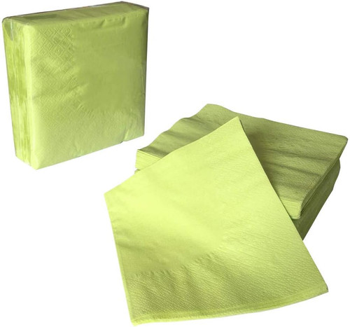 Papierservietten hellgrün - papierservietten,,