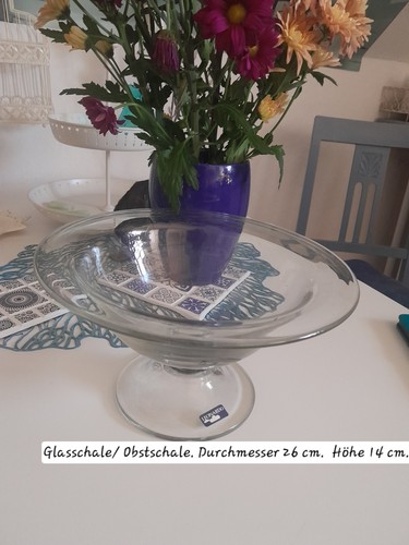 Glasschale obstschale von - glasschale,