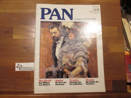 Pan zeitschrift für kunst - pan,