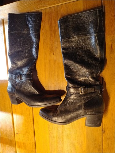 Prada stiefel crashleder - stiefel,