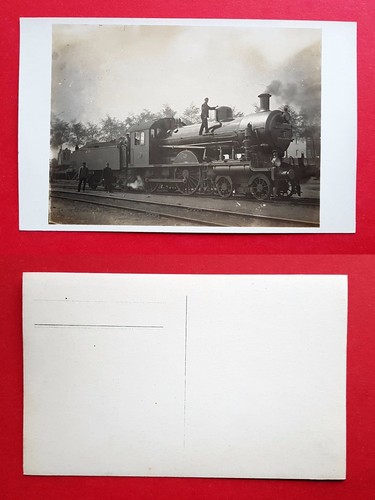 Foto eisenbahn 1910 - ak,