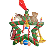 Zinn Christbaumschmuck Tannen