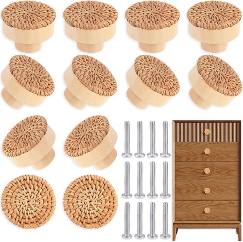 Stück rattan möbelknöpfe - rattan,