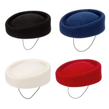 Elegant Airline Stewardess Cap