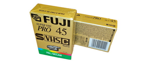 Fuji super vhs - vhs, c
