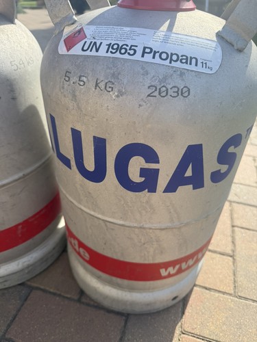 Alu gasflasche 11kg leer - alu,