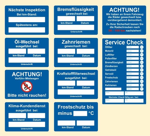 Kundendienst aufkleber - kundendienst,