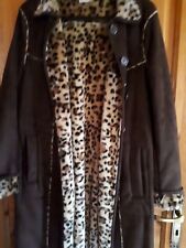 Mantel, Kaum Getragen, Innenfutter Getigert,aussen braunes Velour,sehr schön 