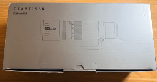 Ttartisan 500mm tele - tele, für