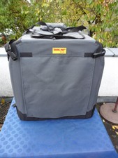 Faltbare Hunde Transportbox Cool Pet plus Sondermaß 62x55x55 cm grau