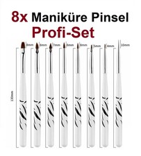 8 Stück Maniküre Nail Art