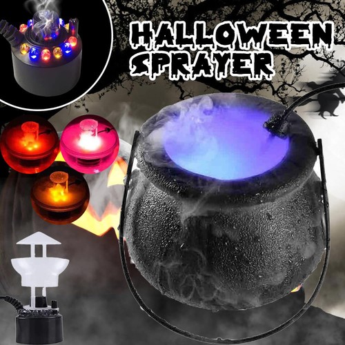 Halloween hexentopf vernebler - halloween,