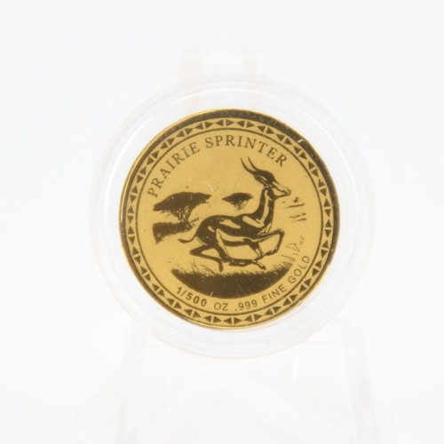 500 unze goldmedaille - 1/500,