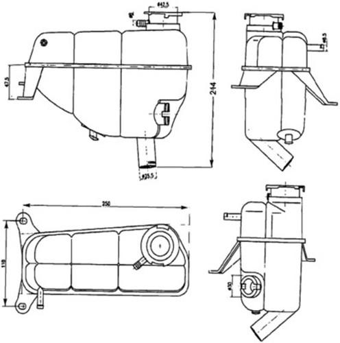 Mahle ausgleichsbehälter - mahle,