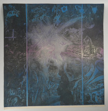 Siebdruck Irdische Echo des Universums russische Avantgarde Urknall sig. 63x65cm