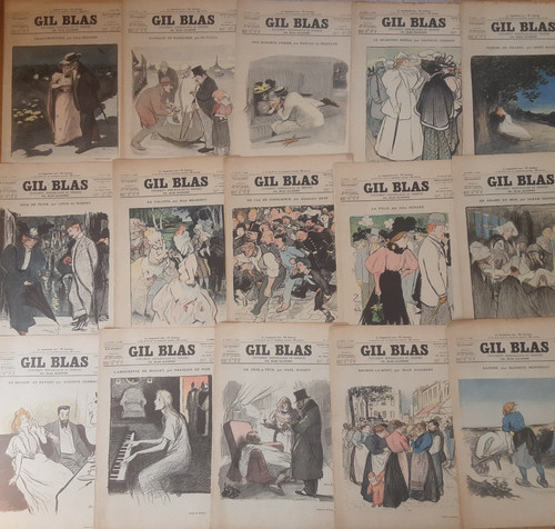 Journal 1896 gill blas set - journal,