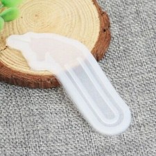 Silikon Gießform Lesezeichen Einhorn, Resin Epoxid Harz, Silikonform Epoxidform