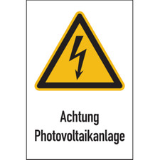 Kombi warnschild achtung - kombi-warnschild,,