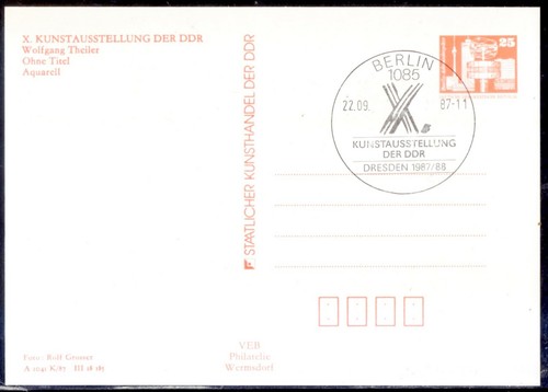 Ddr privatganzsache 20 - privatganzsache, pp