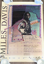 JAZZ - Miles Davis - Original Konzertplakat 1990