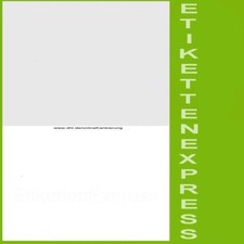 DHL Klebeetiketten für online Frankierung Hermes Paketschein + Beleg A4 Drucker