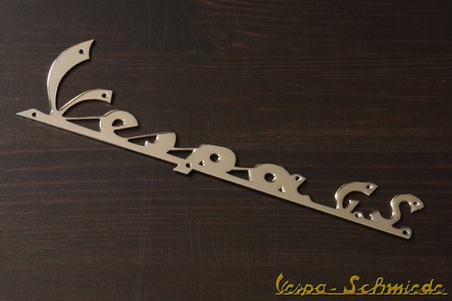 Vespa schriftzug beinschild - schriftzug,