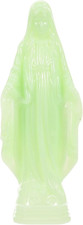 Leuchtende Mutter Maria Statue