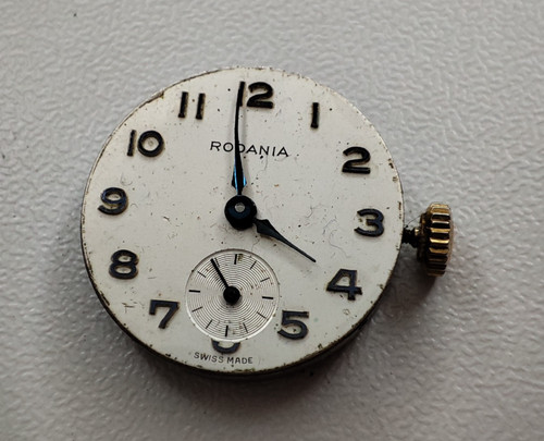 970 uhrwerk rodania 6mm - as,