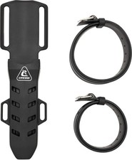 CRESSI Echsenscheide + Riemen - Scheide komplett mit Riemen für Echsen Tauchmesser