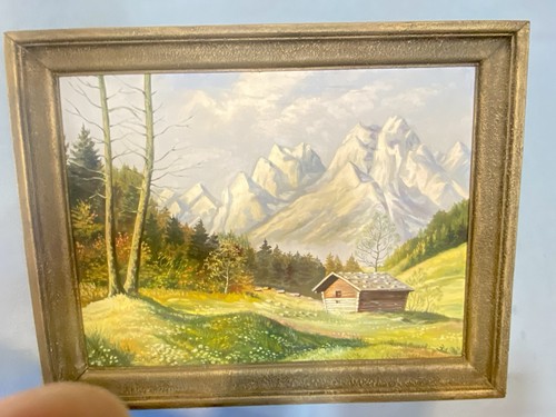 Vintage ölgemälde - vintage,