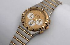 OMEGA CONSTELLATION CHRONO QUARTZ STAHL/GOLD HERREN REF.:12421000 ZERTIFIKAT/BOX