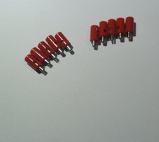 10 Querlochstecker, versch