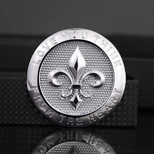 Metall heraldische lilie - 3d,