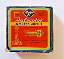 Agfa Isopan 88 af Umkehr-Film 2x8 mm 7,5 m Cine Film reversible