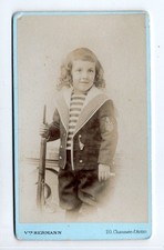 CdV Foto Paris 1900 Kind