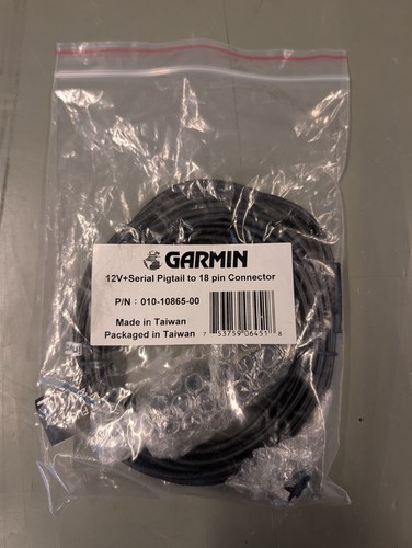 Garmin 12v serial pigtail - garmin,