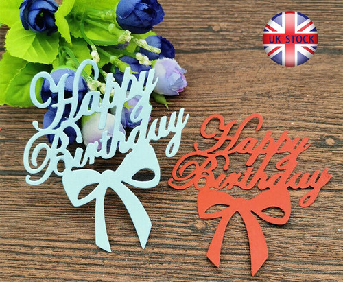 Happy birthday schleife - &,